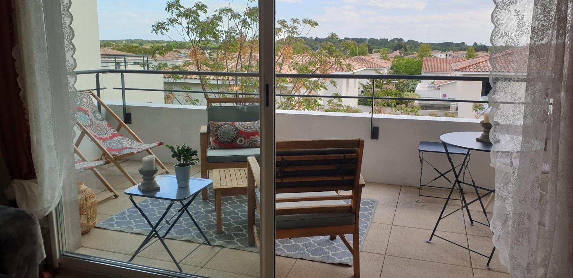 Appartement T2 A 10 Min De Montpellier Vendargues Exteriör bild
